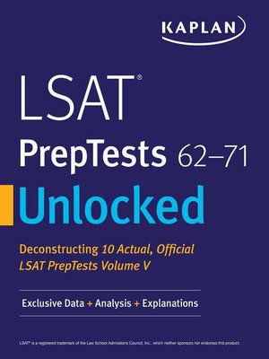cover image of Kaplan Companion to LSAT PrepTests 62-71